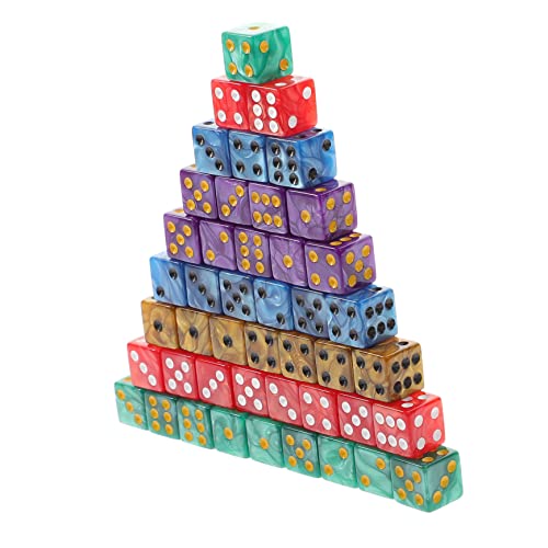 Kisangel 50 Teiliges Würfelset Unterhaltungswürfel Würfelspiele Partyspielwürfel Brettspielwürfel Trinkspielwürfel Spielzeugwürfel Dekorationswürfel Bastelwürfel Kleine Würfel Kisangel 50 Teiliges Würfelset Unterhaltungswürfel Würfelspiele Partyspielwürfel Brettspielwürfel Trinkspielwürfel Spielzeugwürfel Dekorationswürfel Bastelwürfel Kleine Würfel von Kisangel