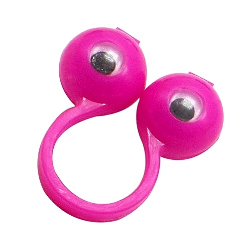 Kisangel 50Stücke Fingerpuppen Teilig Mit Großen Augen Süßes Finger Für Kreative Puppenspiele Und Partys Zufällige Farben Für Erwachsene von Kisangel