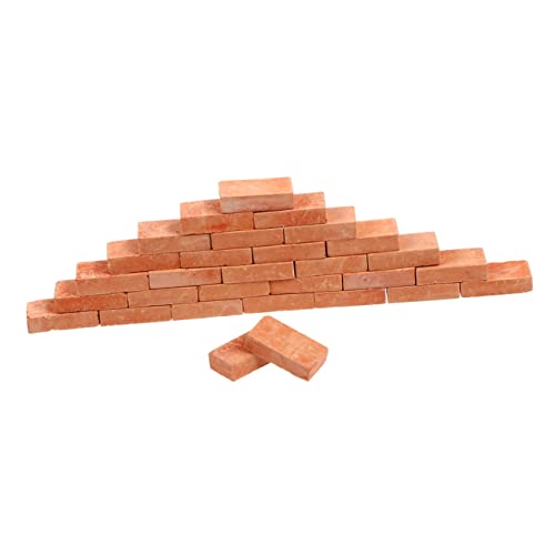 Kisangel 50Stücke Tonziegel Modelle Für DIY Miniaturszenen Lebensechte Ziegelsteine Für Garten Puppenhaus Und Modellbau Für Kreative Bastelprojekte Kisangel 50Stücke Tonziegel Modelle Für DIY Miniaturszenen Lebensechte Ziegelsteine Für Garten Puppenhaus Und Modellbau Für Kreative Bastelprojekte von Kisangel