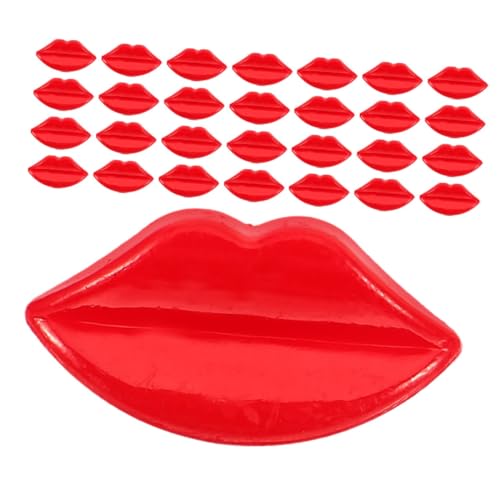 Kisangel 50pcs DIY Bastelknöpfe Für Puppenherstellung Plastiknähte Knöpfe Für Handwerkskleidung Knöpfe DIY Mundzubehör von Kisangel