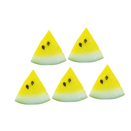 Kisangel 5Stücke Mini Wassermelonen Scheiben Deko Für Puppenhaus Lebendige Gefälschte Miniaturfrüchte Für Kreative Bastelprojekte Und Spielzeuggestaltung Kisangel 5Stücke Mini Wassermelonen Scheiben Deko Für Puppenhaus Lebendige Gefälschte Miniaturfrüchte Für Kreative Bastelprojekte Und Spielzeuggestaltung von Kisangel