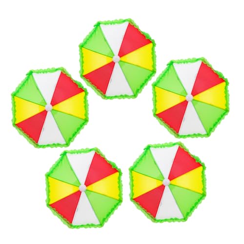 Kisangel 5Stücke Regenschirm Teiliges Puppenhaus Bunten Farben Stilvolle Regenschirme für Puppenhaus Dekoration für Kreative Spielwelten und Sammelobjekte Kisangel 5Stücke Regenschirm Teiliges Puppenhaus Bunten Farben Stilvolle Regenschirme für Puppenhaus Dekoration für Kreative Spielwelten und Sammelobjekte von Kisangel