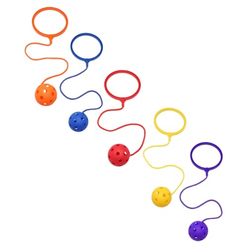 Kisangel 5Stücke Springbälle Leichte Knöchelspielzeuge Für Spiele Zufällige Farben Für Fitness Und Unterhaltung Langlebig Und Sicher von Kisangel