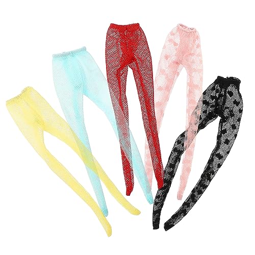 Kisangel 5Stücke Teiliges Für Spielzeugpuppen Elastische Puppenstrümpfe Bunten Farben Dekorative Für Kreatives Und Puppenmode Kisangel 5Stücke Teiliges Für Spielzeugpuppen Elastische Puppenstrümpfe Bunten Farben Dekorative Für Kreatives Und Puppenmode von Kisangel