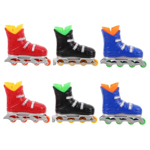 Kisangel 6 Paar Mini Finger Skateboards Mini Skateboard Griffbretter Tragbare Finger Skates Für Und Erwachsene Kompaktes Desktop Für Reisen Und Das Büro von Kisangel