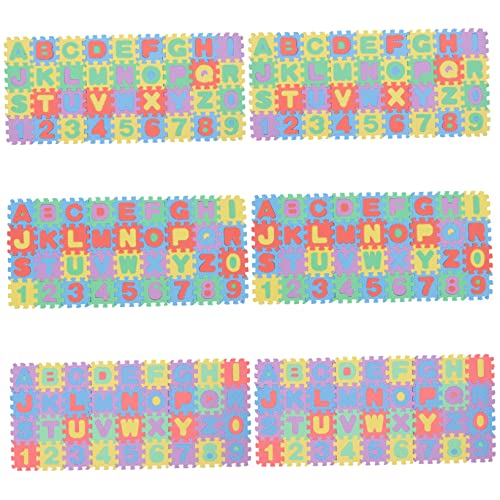 Kisangel 6 Sätze Eva Spielmatte Teiliges Puzzlematten mit Buchstaben Zahlen Schaumstoffmatte für Krabbeln und Schadstofffrei für Kleinkinder Kisangel 6 Sätze Eva Spielmatte Teiliges Puzzlematten mit Buchstaben Zahlen Schaumstoffmatte für Krabbeln und Schadstofffrei für Kleinkinder von Kisangel