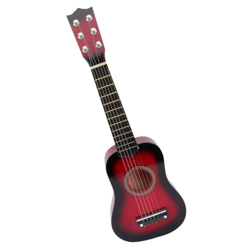 Kisangel 6-Saiter Akustikgitarre Saiten Holzspielzeug Lerninstrument für Anfänger Jungen Mädchen Kompakt Leicht Tragbar Realistischer Sicheres Material Kisangel 6-Saiter Akustikgitarre Saiten Holzspielzeug Lerninstrument für Anfänger Jungen Mädchen Kompakt Leicht Tragbar Realistischer Sicheres Material von Kisangel