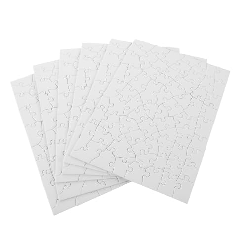 Kisangel 6 Sets Blanko-sublimations-Puzzle-Set Für Kinder: DIY-wärmeübertragungs-Puzzles – DIY-puzzleteile – Für Kunst- Und Bastelprojekte Und Heimdekoration Kisangel 6 Sets Blanko-sublimations-Puzzle-Set Für Kinder: DIY-wärmeübertragungs-Puzzles – DIY-puzzleteile – Für Kunst- Und Bastelprojekte Und Heimdekoration von Kisangel