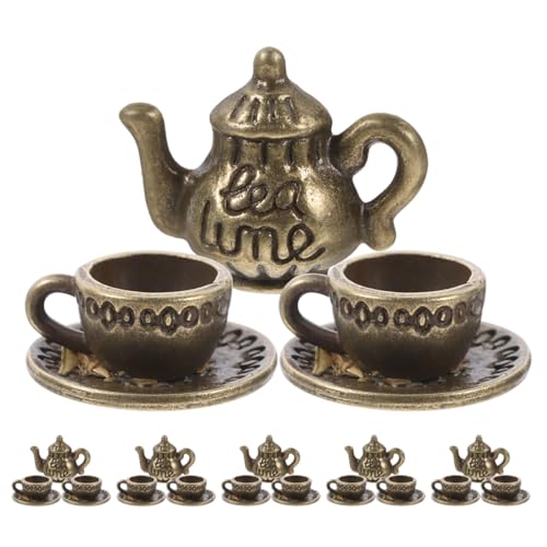 Kisangel 6 Sets Mini Teetassen Set Puppenhaus Mini Haus Küchenzubehör Kleine Hausdekorationen Fotografie Requisiten Für Kleine Mädchen Puppenhaus Café Kisangel 6 Sets Mini Teetassen Set Puppenhaus Mini Haus Küchenzubehör Kleine Hausdekorationen Fotografie Requisiten Für Kleine Mädchen Puppenhaus Café von Kisangel