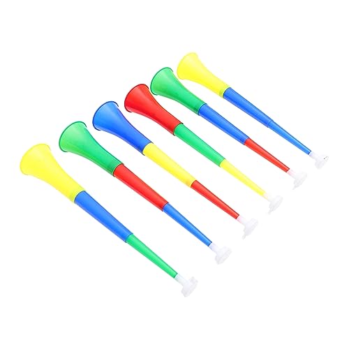 Kisangel 6 Stck. Einziehbares Horn Hörner Jubel Trompete sportlich Stadion Megaphon Hornspielzeug für Hupe für Sportveranstaltung Party-Horn Krachmacher-Party Plastik Zufällige Farbe Kisangel 6 Stck. Einziehbares Horn Hörner Jubel Trompete sportlich Stadion Megaphon Hornspielzeug für Hupe für Sportveranstaltung Party-Horn Krachmacher-Party Plastik Zufällige Farbe von Kisangel