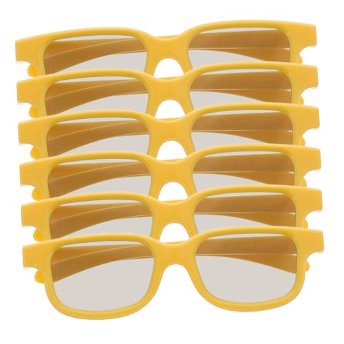 Kisangel Robuste 3D-filmbrille Für Computer-Videospiele Stereoskopische 3D-Brille Leichtes Design Für Jungen Und Mädchen Tragbar Bequem Kisangel Robuste 3D-filmbrille Für Computer-Videospiele Stereoskopische 3D-Brille Leichtes Design Für Jungen Und Mädchen Tragbar Bequem von Kisangel