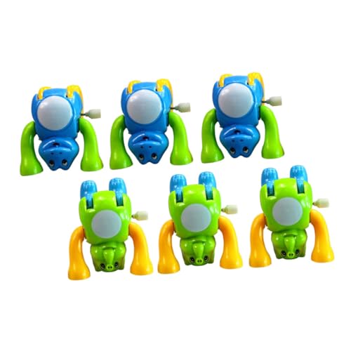 Kisangel 6 Stück Aufziehspielzeug Baby-Kind-Spielzeug Für Kleinkinder Kinder Festival-Spielzeug Purzelbaum-Tierspielzeug Cartoon-Tierspielzeug Uhrwerk-Tierspielzeug Kreatives Kisangel 6 Stück Aufziehspielzeug Baby-Kind-Spielzeug Für Kleinkinder Kinder Festival-Spielzeug Purzelbaum-Tierspielzeug Cartoon-Tierspielzeug Uhrwerk-Tierspielzeug Kreatives von Kisangel