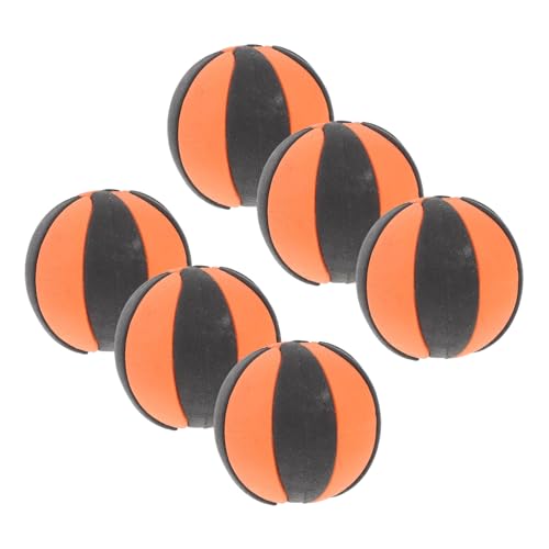 Kisangel 6 Stück Basketball-Modell Miniaturfiguren Drinnen Klein Winzig Kind Zahlen Mini-Ball Requisiten Mini-Basketball-Ornamente Schöner Sportball Mini-sportbälle Gummi von Kisangel