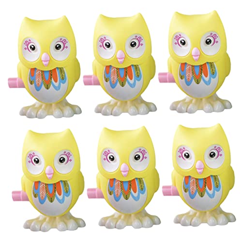 Kisangel 6 Stück Eule Eulenspielzeug für Uhrwerk Tierspielzeug interaktives kinderspielzeug Owl- Kinderpädagogische Spielzeuge Aufziehtier Plastik Kisangel 6 Stück Eule Eulenspielzeug für Uhrwerk Tierspielzeug interaktives kinderspielzeug Owl- Kinderpädagogische Spielzeuge Aufziehtier Plastik von Kisangel
