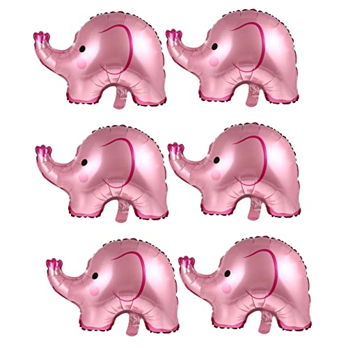 Kisangel 6 Stück Folienballons Elefant für Babyparty Lustige und Bunte Dekoration Pastellfarben Leicht Aufzublasen Wiederverwendbar für Geburtstagsfeiern und Themenpartys Kisangel 6 Stück Folienballons Elefant für Babyparty Lustige und Bunte Dekoration Pastellfarben Leicht Aufzublasen Wiederverwendbar für Geburtstagsfeiern und Themenpartys von Kisangel