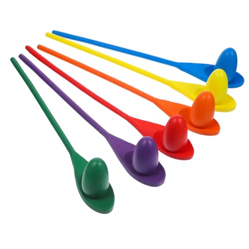 Kisangel 6 Stück Holzeier Zappelt Junge Kind Sensorisch Eierlöffel Spiele Eier- Und Löffelspiel Trainingsinstrument Spiel Ausbalancieren Balance-Spiel Staffellauf Spiele Kisangel 6 Stück Holzeier Zappelt Junge Kind Sensorisch Eierlöffel Spiele Eier- Und Löffelspiel Trainingsinstrument Spiel Ausbalancieren Balance-Spiel Staffellauf Spiele von Kisangel