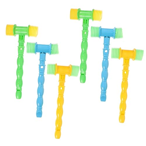 Kisangel 6 Stück Kleine Kunststoffhämmer Quietschhämmer Neuartiger Hammer Quietschendes Hammerspielzeug Klopfspielzeug Für Babys Entzückendes Lernspielzeug Zufällige Farbe Kisangel 6 Stück Kleine Kunststoffhämmer Quietschhämmer Neuartiger Hammer Quietschendes Hammerspielzeug Klopfspielzeug Für Babys Entzückendes Lernspielzeug Zufällige Farbe von Kisangel