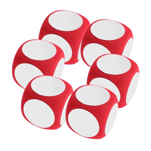 Kisangel 6 Stück Leere Schaumstoffwürfel Schaumstoff-Spielstütze groß Partywürfel Bildungsspielzeug riesige Würfel Spielwürfel Werkzeug polyedrische Würfel Partyspielwürfel Partyspiele Kisangel 6 Stück Leere Schaumstoffwürfel Schaumstoff-Spielstütze groß Partywürfel Bildungsspielzeug riesige Würfel Spielwürfel Werkzeug polyedrische Würfel Partyspielwürfel Partyspiele von Kisangel