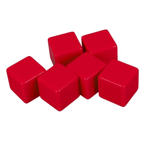 Kisangel 6 Stück Leere interaktive Spiele spielwürfel Trickwürfel Acrylwürfel Taschenwürfel Unterricht Geschichtenwürfel Briefkupfspiel Brettspiel Making Kit rot Kisangel 6 Stück Leere interaktive Spiele spielwürfel Trickwürfel Acrylwürfel Taschenwürfel Unterricht Geschichtenwürfel Briefkupfspiel Brettspiel Making Kit rot von Kisangel