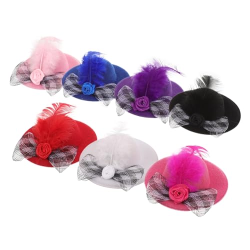 Kisangel 6 Stück Mini Hüte Pack Filzhüte für Puppen DIY Dekoration Leicht und Langlebig für Kreative Bastelprojekte und Puppen Outfits Kisangel 6 Stück Mini Hüte Pack Filzhüte für Puppen DIY Dekoration Leicht und Langlebig für Kreative Bastelprojekte und Puppen Outfits von Kisangel