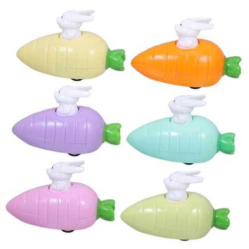 Kisangel 6 Stück Osterhasen Kleinkind Karottenauto Karottenhasen Fahrzeuge Rückzug Baufahrzeug Mini Autos Für Party Rückzugsautos Massen Cartoon Rückziehspielzeug Kisangel 6 Stück Osterhasen Kleinkind Karottenauto Karottenhasen Fahrzeuge Rückzug Baufahrzeug Mini Autos Für Party Rückzugsautos Massen Cartoon Rückziehspielzeug von Kisangel