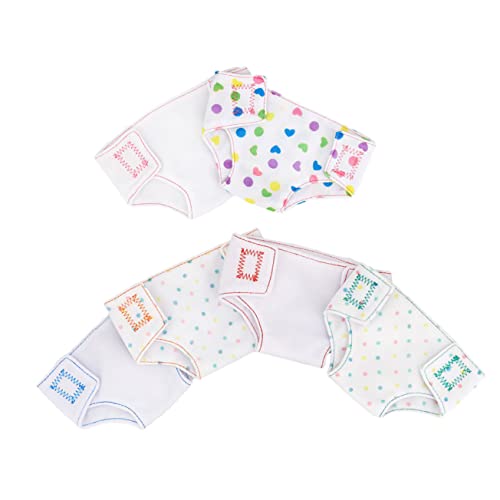 Kisangel 6 Stück Puppen Kleidungsset mit Teiliges Zubehör für Puppen Verstellbare Puppenwindeln für für Selbstständigkeit Kisangel 6 Stück Puppen Kleidungsset mit Teiliges Zubehör für Puppen Verstellbare Puppenwindeln für für Selbstständigkeit von Kisangel
