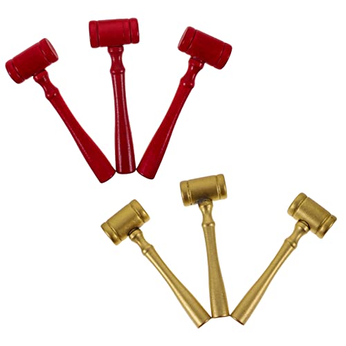 Kisangel 6 Stück Richter Hammergeschenk Und Für Auktion Kinderspielzeughammer Richterhammer Rechtsanwalt Richter Kinderhammer Hammer des Richters Holz Kisangel 6 Stück Richter Hammergeschenk Und Für Auktion Kinderspielzeughammer Richterhammer Rechtsanwalt Richter Kinderhammer Hammer des Richters Holz von Kisangel