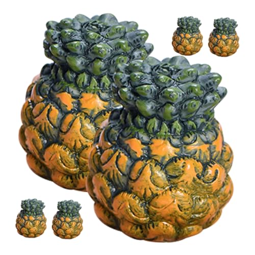 Kisangel 6 Stück Simulierte Ananasspielzeug ananasschneider pädagogisches Fruchtmodell Miniatur-Kunstfruchtdekor Ananas kleines Modell Mini-Obstdekor Obst-Modell Harz Green Kisangel 6 Stück Simulierte Ananasspielzeug ananasschneider pädagogisches Fruchtmodell Miniatur-Kunstfruchtdekor Ananas kleines Modell Mini-Obstdekor Obst-Modell Harz Green von Kisangel