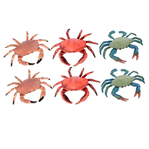 Kisangel 6 Stück Simulierte Künstliche Haarige Modell Lernspielzeug für Meereslebewesen Deko Kreative Kisangel 6 Stück Simulierte Künstliche Haarige Modell Lernspielzeug für Meereslebewesen Deko Kreative von Kisangel