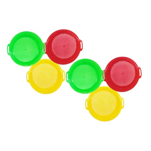 Kisangel 6 Stück Strandsieb Für Draußen Sand Kleine Strandspielzeuge Spielspielzeug Für Kleines Sieb Fossiliensieb Strandsieb Muschelsieb Steinsieb Strandparty Sieb Kisangel 6 Stück Strandsieb Für Draußen Sand Kleine Strandspielzeuge Spielspielzeug Für Kleines Sieb Fossiliensieb Strandsieb Muschelsieb Steinsieb Strandparty Sieb von Kisangel