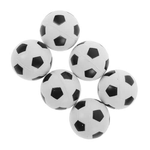 Kisangel 6 Stück Stressabbau Mini Ball Quetschball Stressbälle Quetschspielzeug Großpackung Leckereien Tütenfüller Quetschbälle Stressspielzeug Sensorische Stressbälle von Kisangel