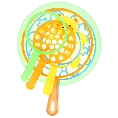 Kisangel 6 Stück Teiliges Bubble Stick für Buntes Seifenblasen mit Handgriff Sicherer Kunststoff für Sommer Outdoor Spiele Partys und Familienfeiern Zufällige Farben Zufällige Farbe von Kisangel