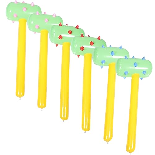 Kisangel 6 Stück Teiliges Farbenfrohes PVC Aufblasbares Hammer für Strand Pool und Partyszenarien Leicht und Tragbar Fördert Spielspaß für Jung Zufällige Farbe Kisangel 6 Stück Teiliges Farbenfrohes PVC Aufblasbares Hammer für Strand Pool und Partyszenarien Leicht und Tragbar Fördert Spielspaß für Jung Zufällige Farbe von Kisangel