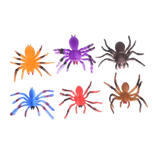 Kisangel 6 Stück Teiliges Farbwechsel Spinnenset aus Realistischem Harz Wasseraktivierte Halloween Dekoration für Party Requisiten und Streich Spiele Kisangel 6 Stück Teiliges Farbwechsel Spinnenset aus Realistischem Harz Wasseraktivierte Halloween Dekoration für Party Requisiten und Streich Spiele von Kisangel