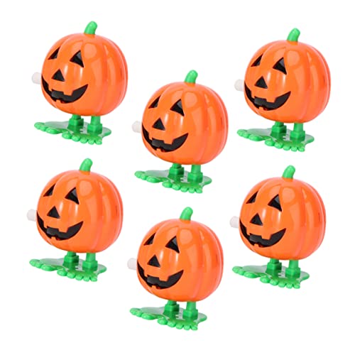 Kisangel 6 Stück Teiliges Halloween Aufziehspielzeug Kürbis für Lustige Party Spielwaren Bunte Kinderfreundliche Figuren für Halloween Dekoration und Spielspaß Kisangel 6 Stück Teiliges Halloween Aufziehspielzeug Kürbis für Lustige Party Spielwaren Bunte Kinderfreundliche Figuren für Halloween Dekoration und Spielspaß von Kisangel