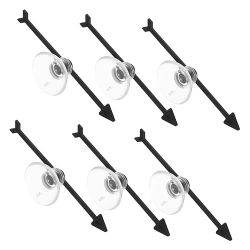 Kisangel 6 Stück Saugnapf Drehender Zeiger Für Spielbrett Rotierendes Spielzubehör Aus Kunststoff, Einfach Anzubringen Für Partyspiele Und Aktivitäten von Kisangel