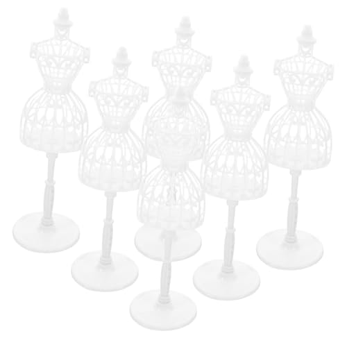 Kisangel 6 Stück Teiliges Mini Puppen Mannequin Kleiderständer Hohlmodell für Kreative Dekoration für Puppenhaus und Kindergeschenke Sicher und Hochwertiges Design Kisangel 6 Stück Teiliges Mini Puppen Mannequin Kleiderständer Hohlmodell für Kreative Dekoration für Puppenhaus und Kindergeschenke Sicher und Hochwertiges Design von Kisangel
