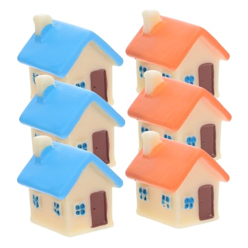 Kisangel 6 Stück Teiliges Miniatur Haus Figuren aus Resin Wetterbeständige Puppenhaus Dekoration Vielseitige Pflanzen Topf Ornament für DIY Miniaturgarten Langlebig Farbecht für Micro Kisangel 6 Stück Teiliges Miniatur Haus Figuren aus Resin Wetterbeständige Puppenhaus Dekoration Vielseitige Pflanzen Topf Ornament für DIY Miniaturgarten Langlebig Farbecht für Micro von Kisangel