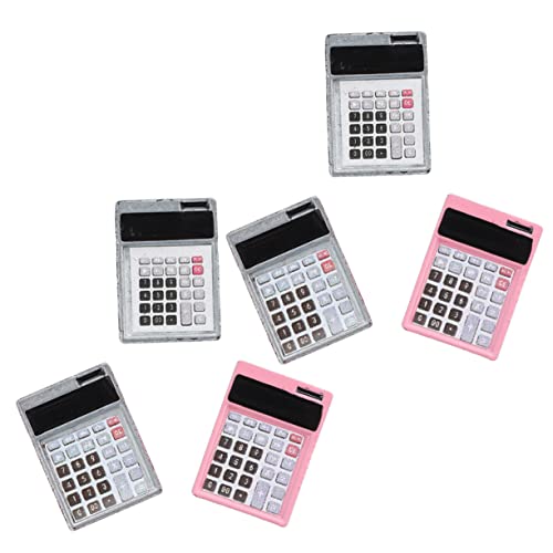 Kisangel 6 Stück Teiliges Miniatur Rechenmaschinen Farbige Mini Dekorationen für Puppenhäuser Pädagogische Mini Zubehörfiguren in Rot Schwarz für DIY und Lernspielzeug Kisangel 6 Stück Teiliges Miniatur Rechenmaschinen Farbige Mini Dekorationen für Puppenhäuser Pädagogische Mini Zubehörfiguren in Rot Schwarz für DIY und Lernspielzeug von Kisangel