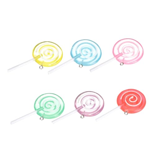 Kisangel 6 Stück Teiliges Simulation Lollipops Dekorative Modellierung für DIY Projekte Lollipop Verzierungen für Miniaturlandschaften und Kreative Bastelideen Kisangel 6 Stück Teiliges Simulation Lollipops Dekorative Modellierung für DIY Projekte Lollipop Verzierungen für Miniaturlandschaften und Kreative Bastelideen von Kisangel
