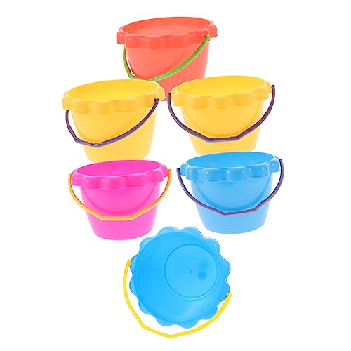 Kisangel 6 Stück Teiliges Strandspielzeug Bunte Sandspielzeuge mit Eimer für Strand und Gartenaktivitäten Robustes Plastik Leicht zu Transportieren Fördert Kreativität und Spaß Kisangel 6 Stück Teiliges Strandspielzeug Bunte Sandspielzeuge mit Eimer für Strand und Gartenaktivitäten Robustes Plastik Leicht zu Transportieren Fördert Kreativität und Spaß von Kisangel