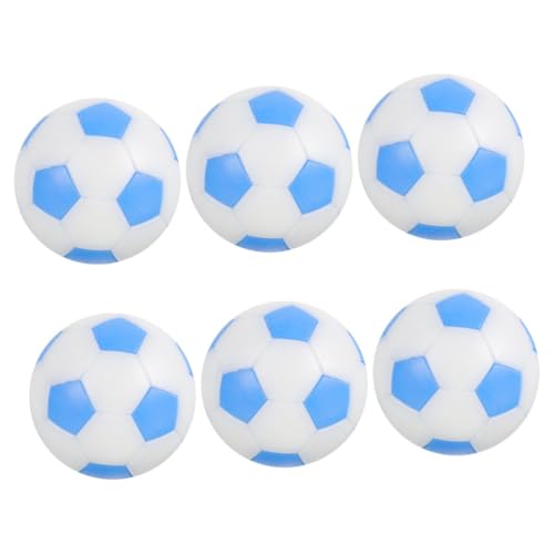 Kisangel 6 Stück Teiliges Tischfußballbälle Offizielle Langlebig und Glatt als Ersatzbälle für Tischkicker Perfektes Zubehör für Familienunterhaltung und Geselliges Spiel von Kisangel