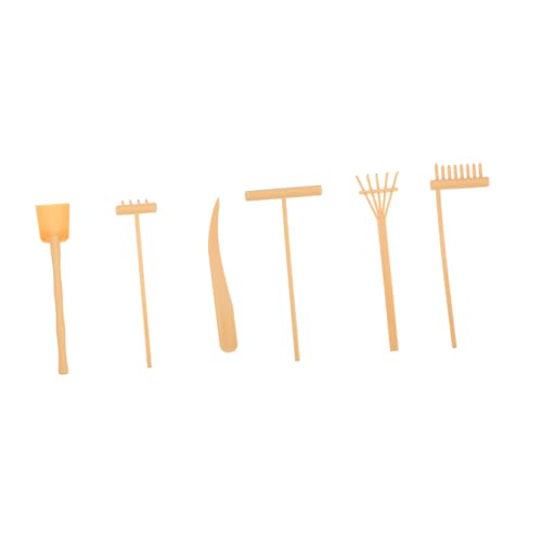Kisangel 6 Stück Teiliges Zen Sand Rechen aus Langlebigem Kunststoff Mini Sandspielzeug für Sandmalerei und Sandglättung Leicht Handlich Sicher für Kreative Zen Gartendekoration Kisangel 6 Stück Teiliges Zen Sand Rechen aus Langlebigem Kunststoff Mini Sandspielzeug für Sandmalerei und Sandglättung Leicht Handlich Sicher für Kreative Zen Gartendekoration von Kisangel
