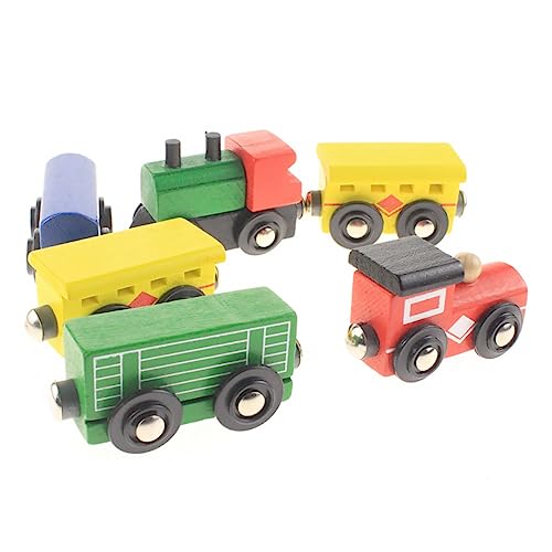 Kisangel 6 Stück Teiliges aus Holzspielzeug für Zugform Ornamente Pädagogische Spielzeuge Umweltfreundliches Material für Kleinkinder und Vorschulkinder Kisangel 6 Stück Teiliges aus Holzspielzeug für Zugform Ornamente Pädagogische Spielzeuge Umweltfreundliches Material für Kleinkinder und Vorschulkinder von Kisangel