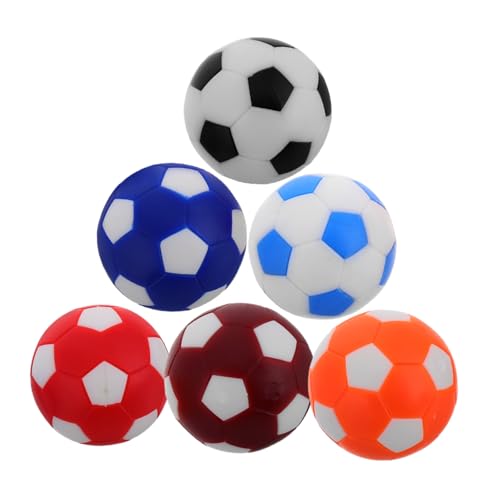 Kisangel Offizielles Tischspiel 6-teiliges Ersatz-tischfußball-trainingsspielzeug Für Jungen Und Mädchen Kompaktes Design Langlebiges Material von Kisangel