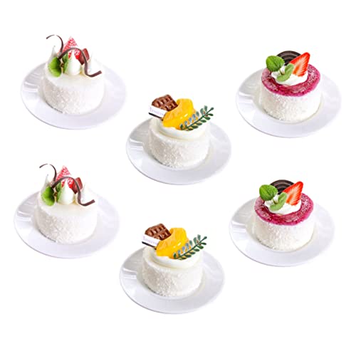 Kisangel 6 Stück Tortenmodelldekorationen Gefälschter Kuchen Gefälschte Kuchen Wohnkultur Kuchendekoration Kunstkuchen Zum Ausstellen Vor, Spiel Zu Kuchen-Requisite Kuchenschaum Pu Kisangel 6 Stück Tortenmodelldekorationen Gefälschter Kuchen Gefälschte Kuchen Wohnkultur Kuchendekoration Kunstkuchen Zum Ausstellen Vor, Spiel Zu Kuchen-Requisite Kuchenschaum Pu von Kisangel