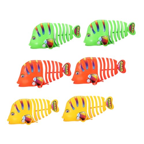 Kisangel 6 Stück Uhrwerk Swing Fischspielzeug kinderspielzeug badewanne Wasserbadspielzeug lustige Aufziehspielzeuge Cartoon-Uhrwerkspielzeug interessante Uhrwerkspielzeuge Plastik Kisangel 6 Stück Uhrwerk Swing Fischspielzeug kinderspielzeug badewanne Wasserbadspielzeug lustige Aufziehspielzeuge Cartoon-Uhrwerkspielzeug interessante Uhrwerkspielzeuge Plastik von Kisangel