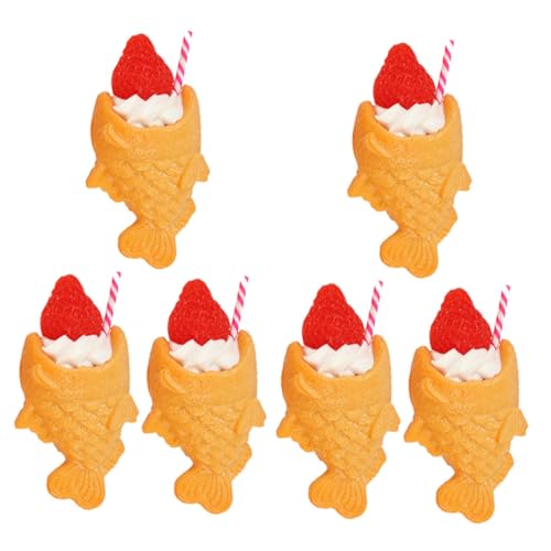 Kisangel 6 Stück Yakini -modellanhänger Lachsfälschung Künstliche Nahrung Realistisches Japanisches Essen Künstliche Lebensmittelquelle Künstliches Snackmodell Realistisches Spielfutter PVC Kisangel 6 Stück Yakini -modellanhänger Lachsfälschung Künstliche Nahrung Realistisches Japanisches Essen Künstliche Lebensmittelquelle Künstliches Snackmodell Realistisches Spielfutter PVC von Kisangel