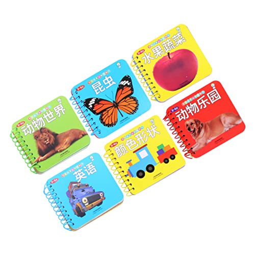 Kisangel 6 Stück früher Unterricht Aufklärung Buch Bildungsbuch Säuglingsbuch Babybuch Bunt Kisangel 6 Stück früher Unterricht Aufklärung Buch Bildungsbuch Säuglingsbuch Babybuch Bunt von Kisangel