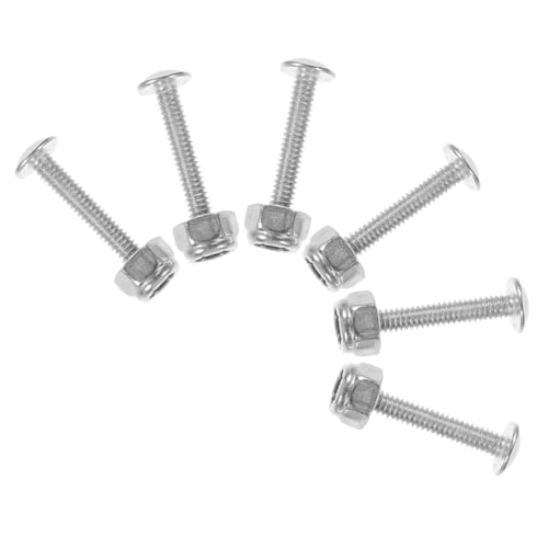 Kisangel 6 Stücke Tischfußball Zubehör Fußball Teile Verzinktem Eisen Silber Kisangel 6 Stücke Tischfußball Zubehör Fußball Teile Verzinktem Eisen Silber von Kisangel